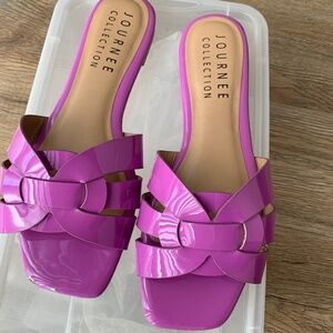 Journée purple flats, size 8